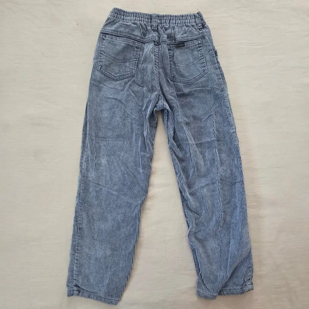Vintage Oshkosh Gray Cord Pants kids 7
